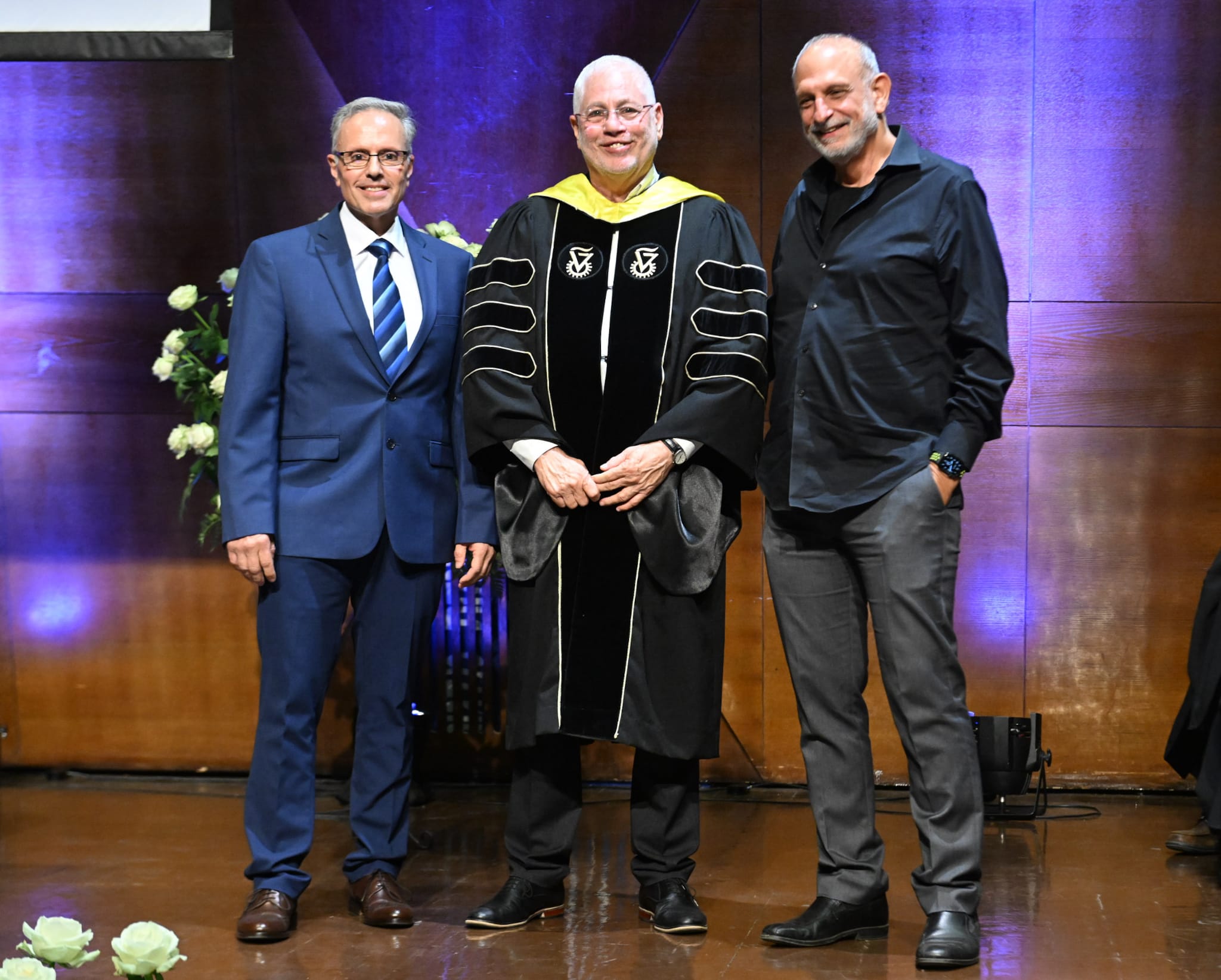 Technion Alumni Medal Awarded to Johny Srouji and Aharon Aharon