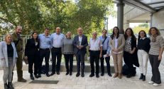 Senior officials from the Ministry of Economy and the Technion