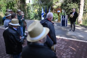 המשנה לנשיא ומנכ"ל הטכניון ד"ר רפי אבירם נושא דברים בטקס